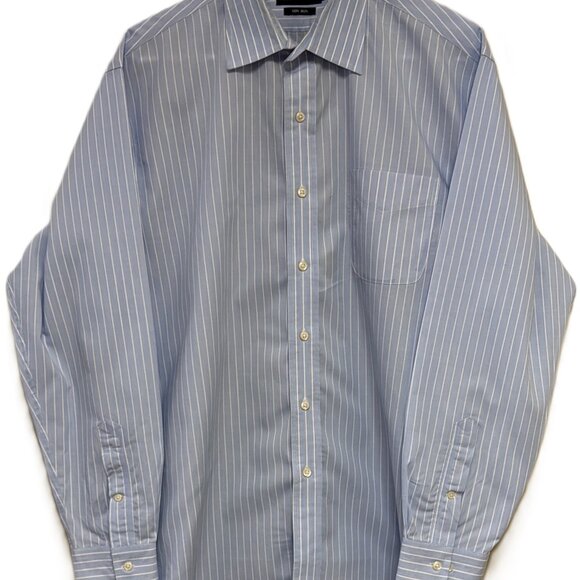 Ralph Lauren Black Label Long Sleeve Shirt Men's Non-Iron 16.5 X 34-35 - Cotton - Picture 6 of 16